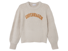 Name It peyote melange/almond Copenhagen short knit sweater